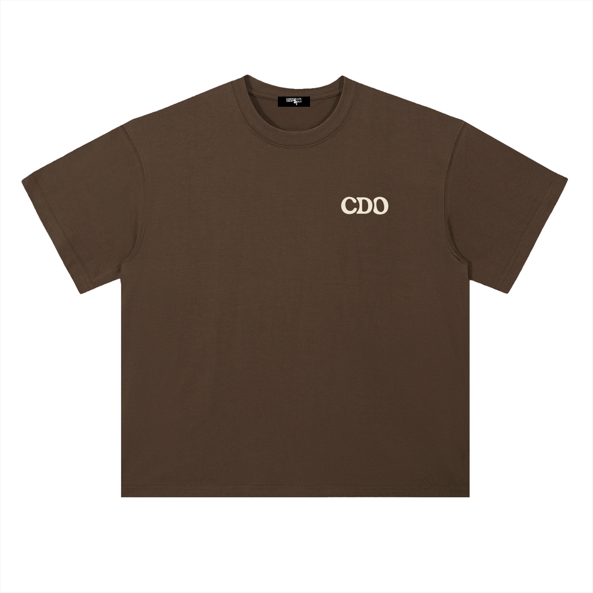Heavyweight Drop Shoulder Cotton T-Shirt