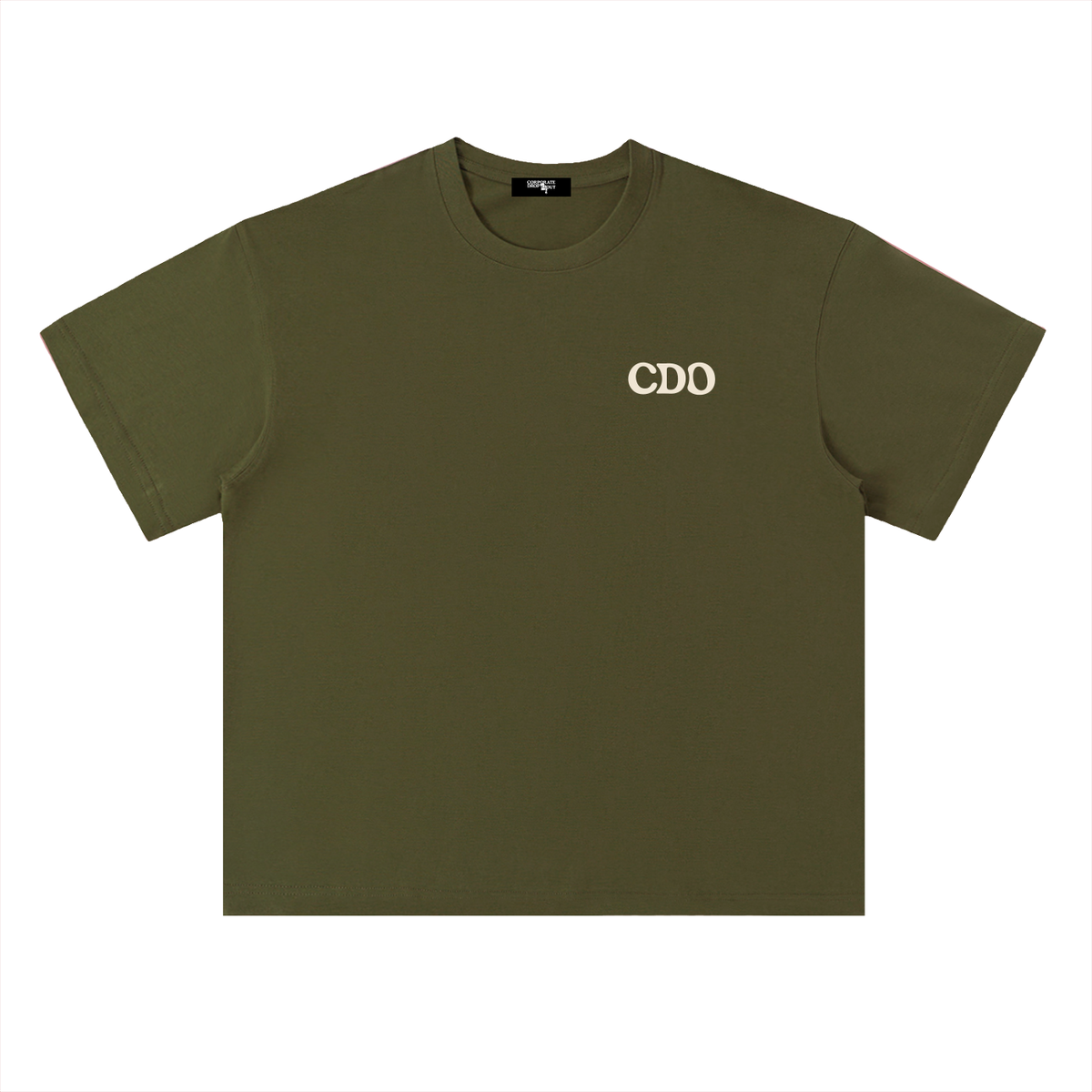 Heavyweight Drop Shoulder Cotton T-Shirt