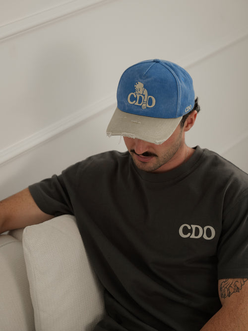 CDO Washed Cotton 5 Panel Cap