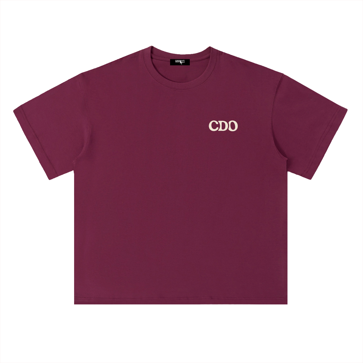 Heavyweight Drop Shoulder Cotton T-Shirt